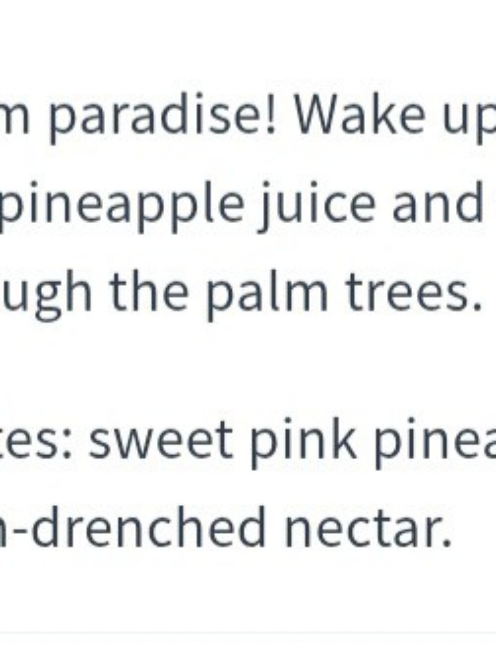 Bath & Body Works Costa Rica Pink Pineapple Sunrise Body Cream New - Picture 2 of 3